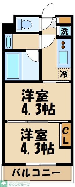 ガーラ・アヴェニュー調布の物件間取画像