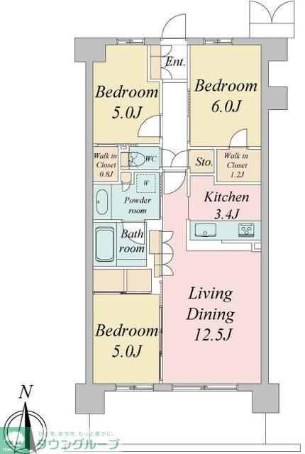トラープランド蒼麗館の物件間取画像