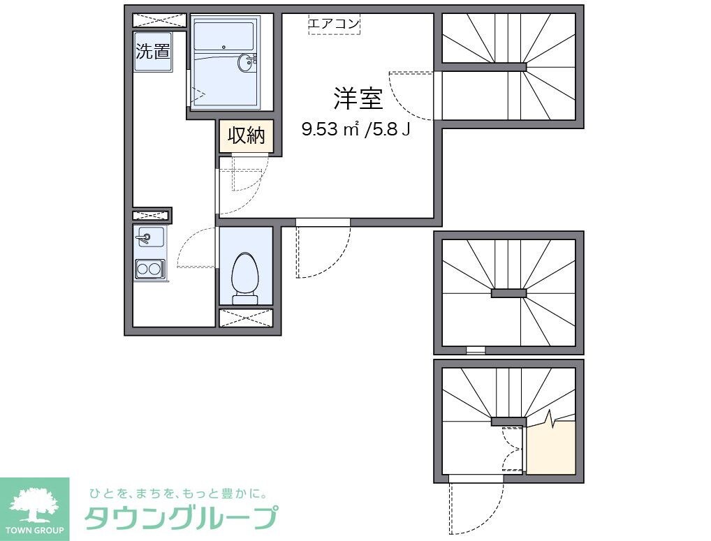 レオネクスト吉祥寺イーストYの物件間取画像