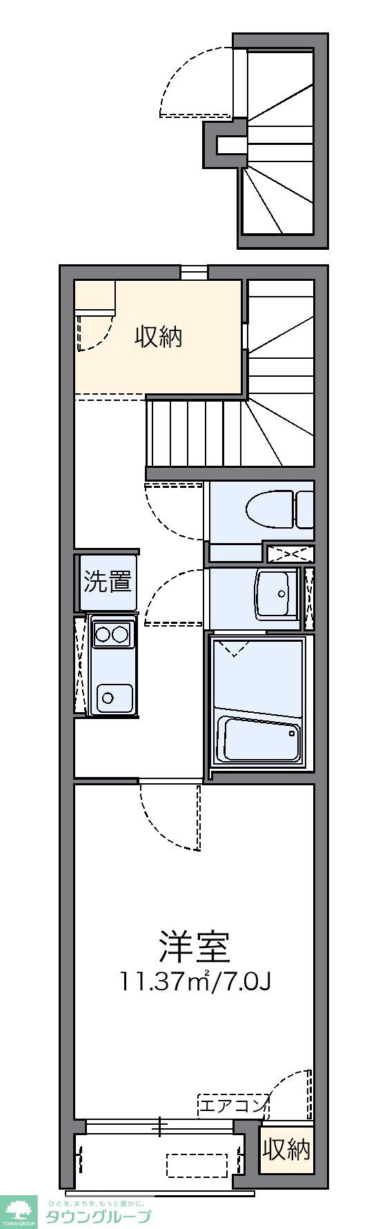レオネクストルネッタの物件間取画像