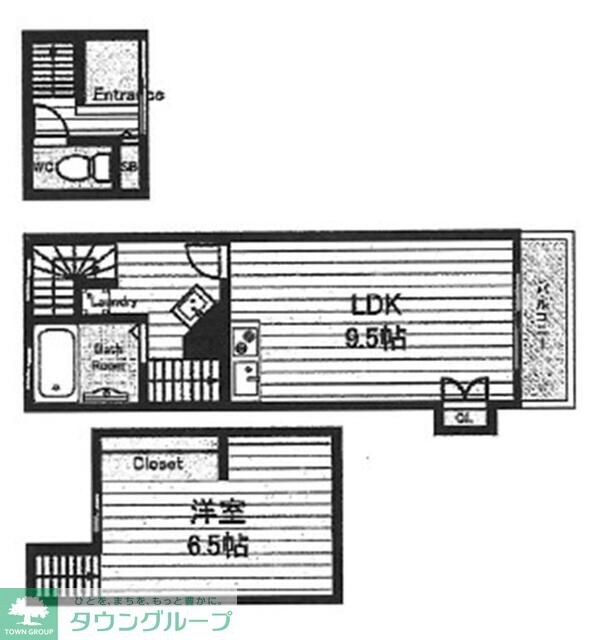 JLBグランエクリュ東小金井の物件間取画像
