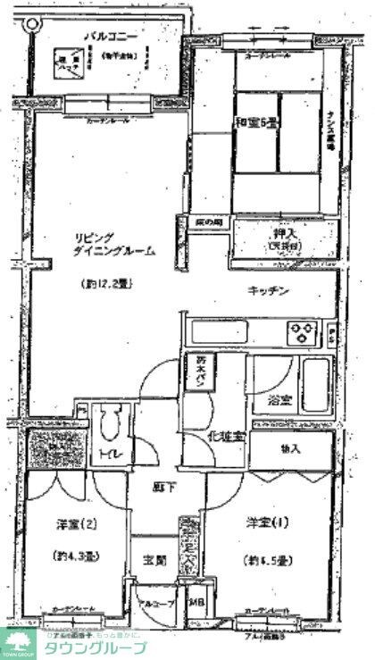 ニッセイパレス東小金井の物件間取画像