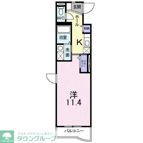 ドゥーメゾンの物件間取画像
