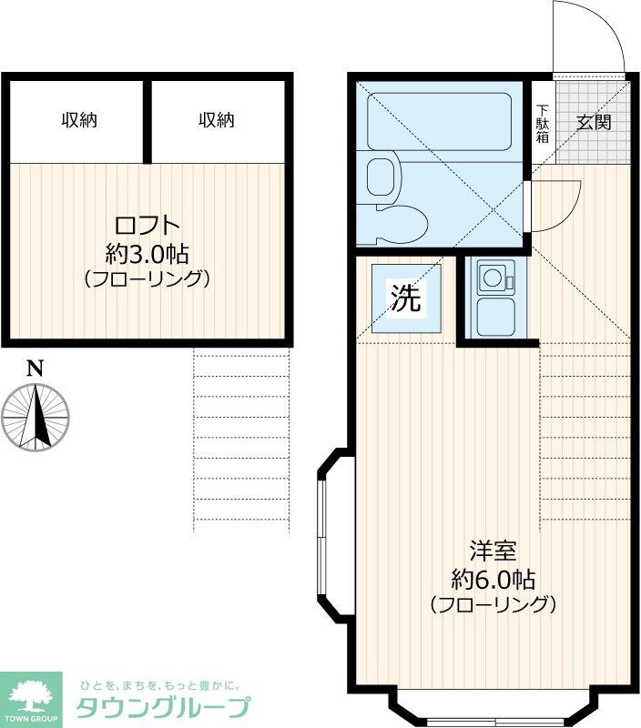 Papa’s Mama’sの物件間取画像