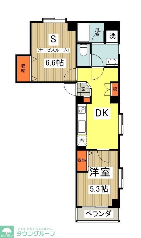 ラ・ジオンの物件間取画像