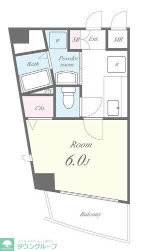 小室マンションの物件間取画像