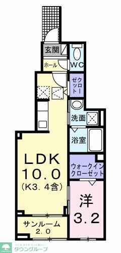 ブリアンテの物件間取画像