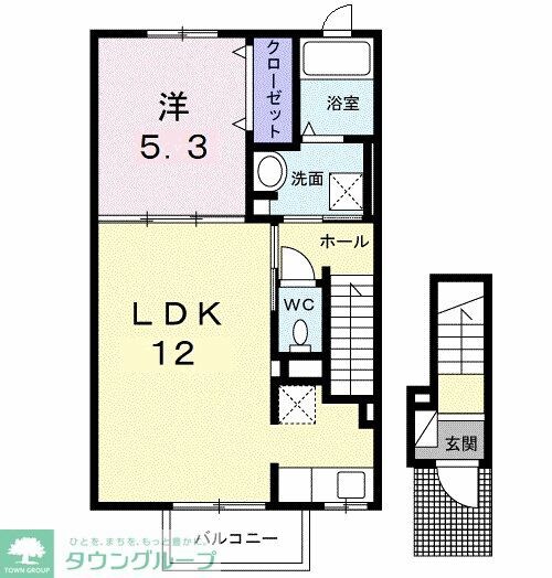 ミルト・ラフレシールの物件間取画像