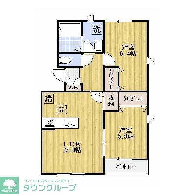CasaGrande North(カサグランデ ノース)の物件間取画像