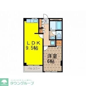 サンアベニュー桂の物件間取画像