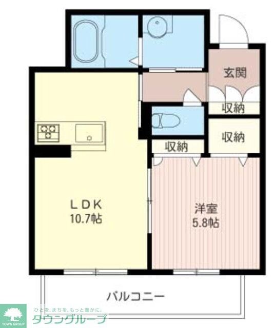 ラ・ルーチェの物件間取画像