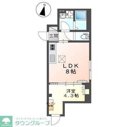 アコード・Kの物件間取画像