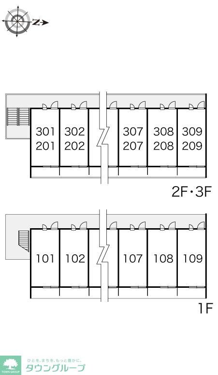 レオパレス新町Cの物件内観写真