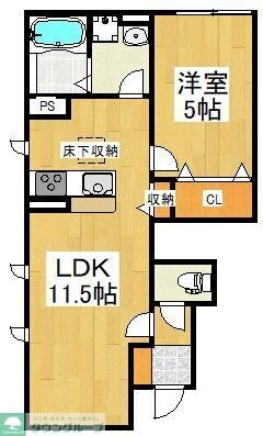 ステラアネックスの物件間取画像