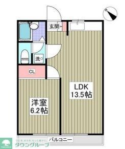 メゾンド・ビューティーの物件間取画像