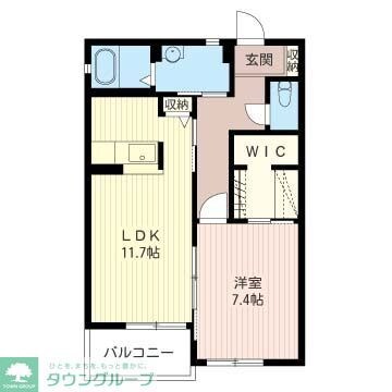 プランドールの物件間取画像