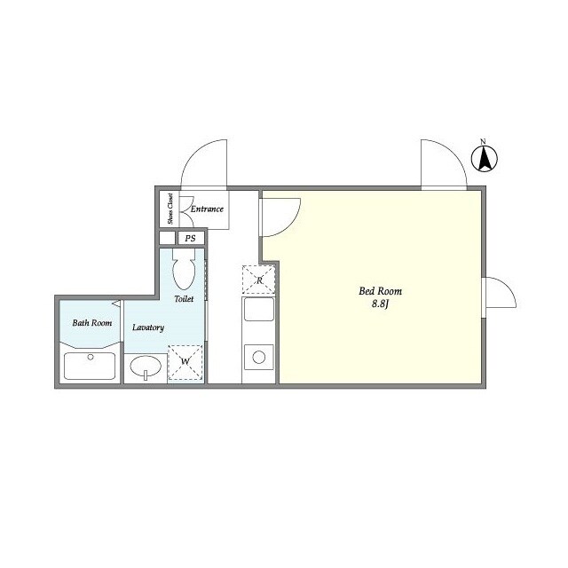 SOLASIA residence 高円寺IIの物件間取画像