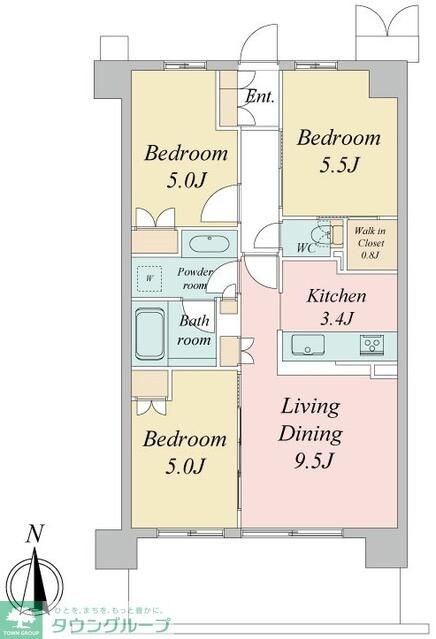 トラープランド蒼麗館の物件間取画像
