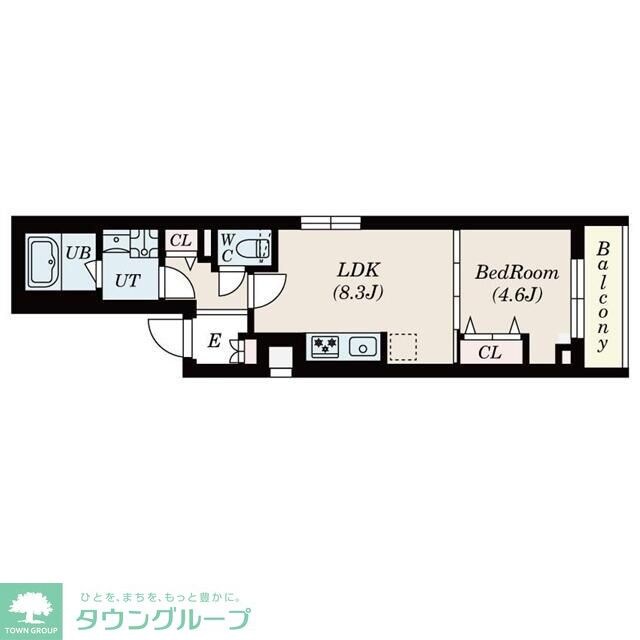 S-RESIDENCE高井戸EASTの物件間取画像