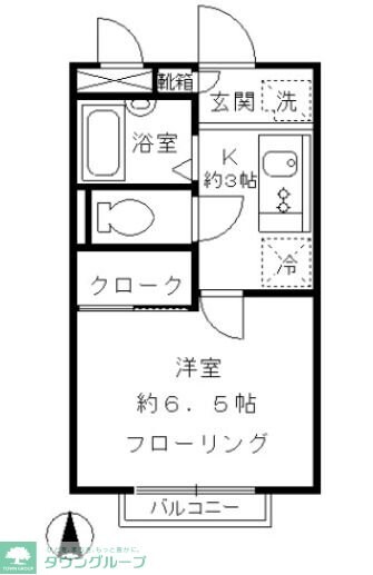 GRACE若宮の物件間取画像