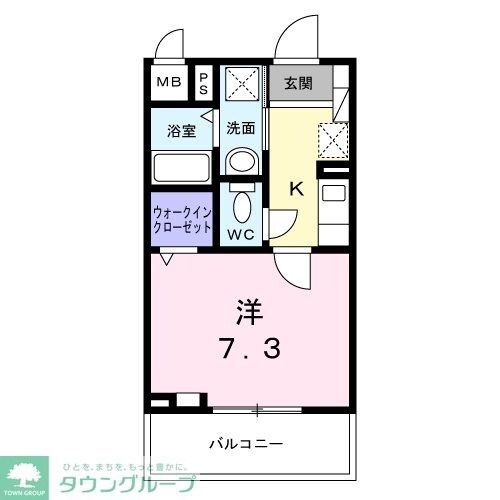 ベルカーサの物件間取画像