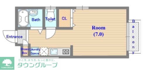 レプラターヌの物件間取画像