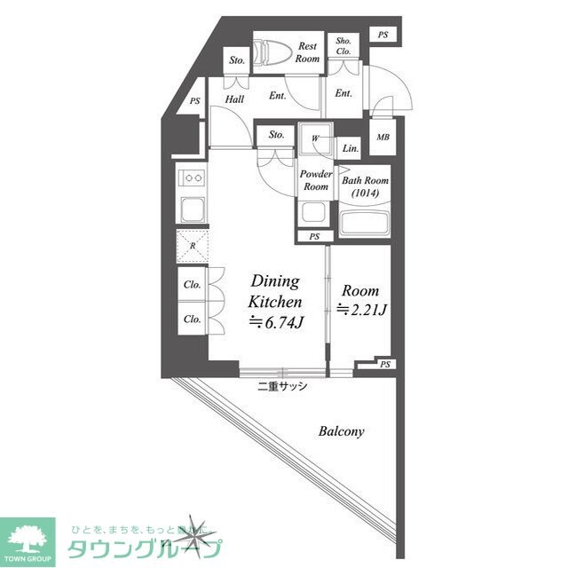 ブランシエスタ荻窪の物件間取画像