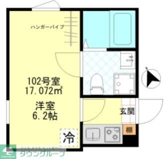 Gardens小金井の物件間取画像