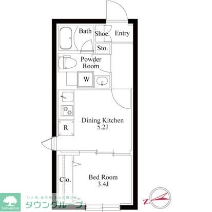 コンポジット野方の物件間取画像