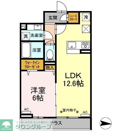 ヴィルソレイユ西荻IIの物件間取画像