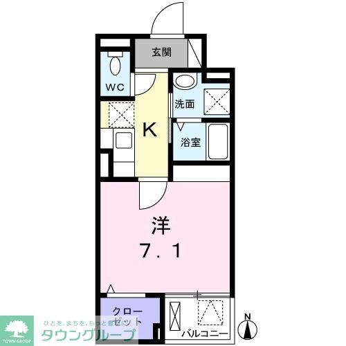 ライジング練馬の物件間取画像