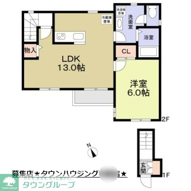 Villa SUBARU(ヴィラスバル)の物件間取画像