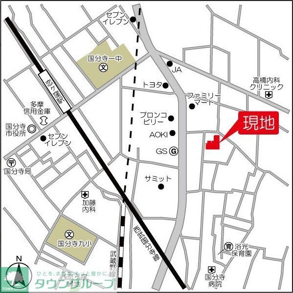 ロイヤルキャステージ恋ヶ窪の物件内観写真