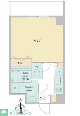 プライマル武蔵関の物件間取画像