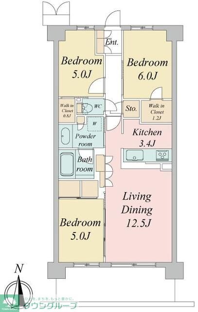 トラープランド蒼麗館の物件間取画像