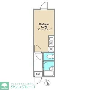 サザンロード西荻窪の物件間取画像