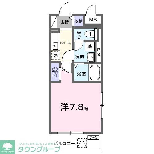 ブルーラグーンの物件間取画像