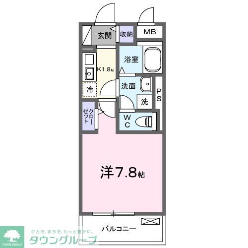 ブルーラグーンの物件間取画像