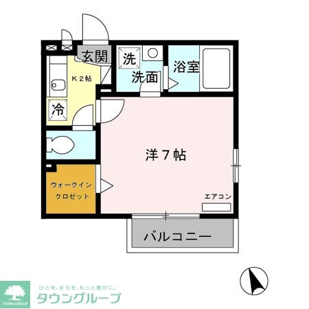 カメリアの物件間取画像
