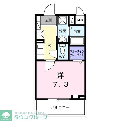 ベルカーサの物件間取画像