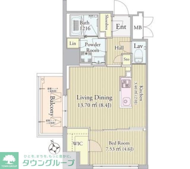 グロリアス西荻窪の物件間取画像