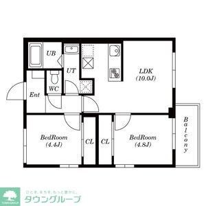 Doggy Dance Shakujii-koenの物件間取画像