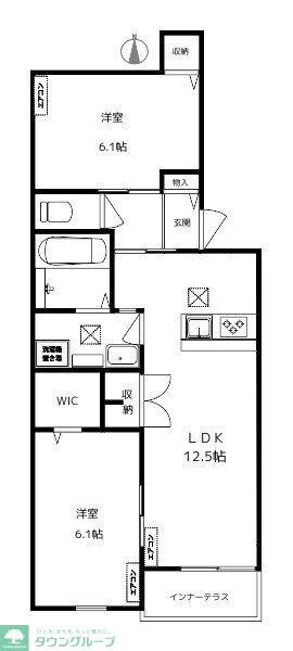 Sirin Kedi シリンケディ Bldg A&Bの物件間取画像