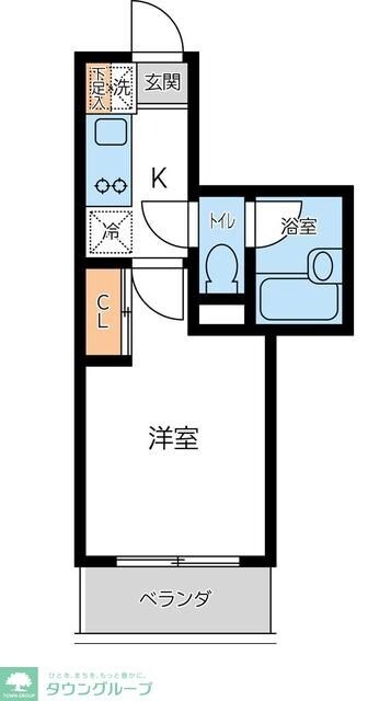 CITY SPIRE 東小金井の物件間取画像