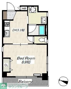グリーンスクエアみそのの物件間取画像