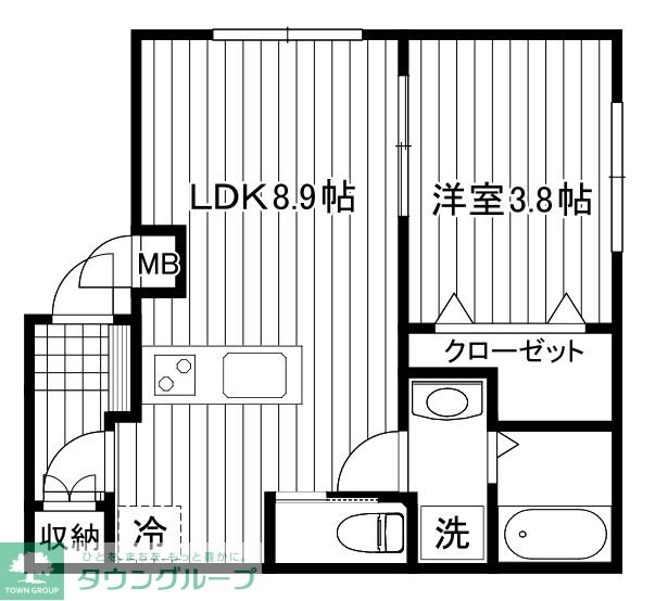 ヴィンテージCITY武蔵小金井の物件間取画像