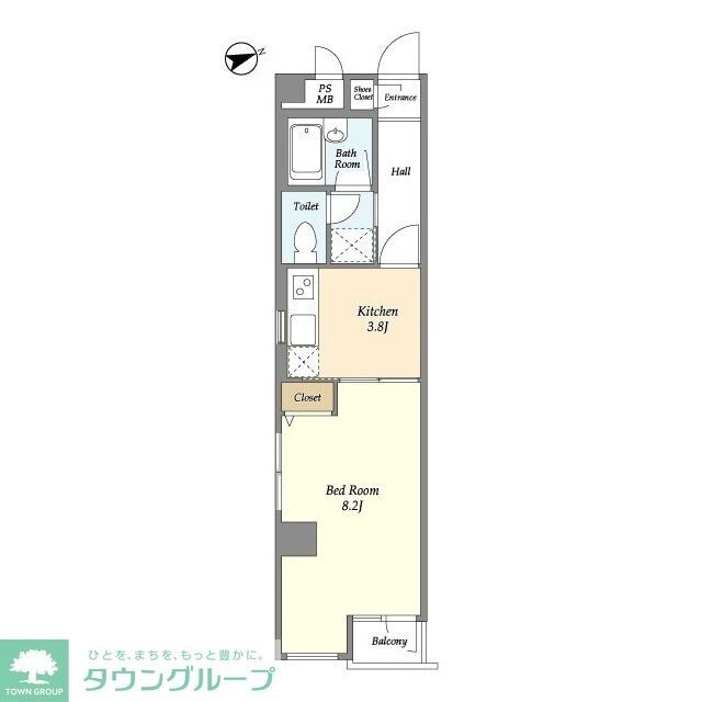 コーヨービルの物件間取画像