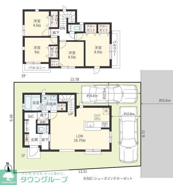 Sumai-to国分寺市新町01の物件間取画像
