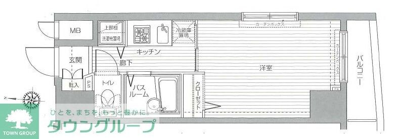 トーシンフェニックス武蔵関の物件間取画像