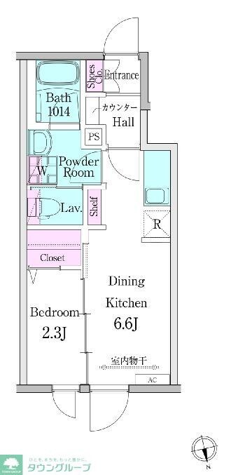 デュオメゾン高円寺駅前の物件間取画像